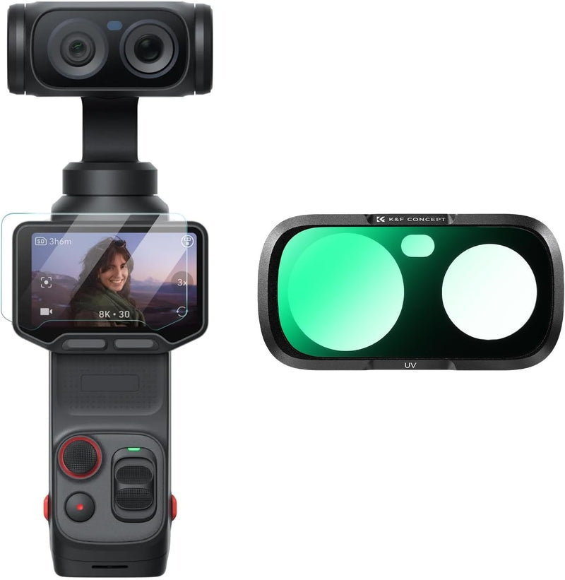 K&F Concept Magnetic Filter for Insta360 Luna Ultra (Dual-Lens)