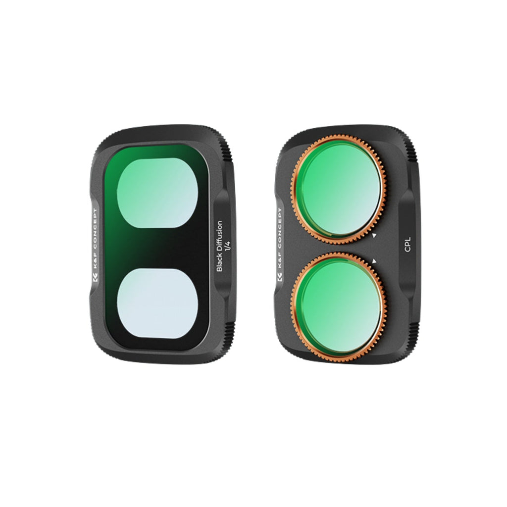 ฟิลเตอร์แม่เหล็ก K&F CPL + Black Mist 1/4 สำหรับ DJI Osmo Pocket 4 Pro
