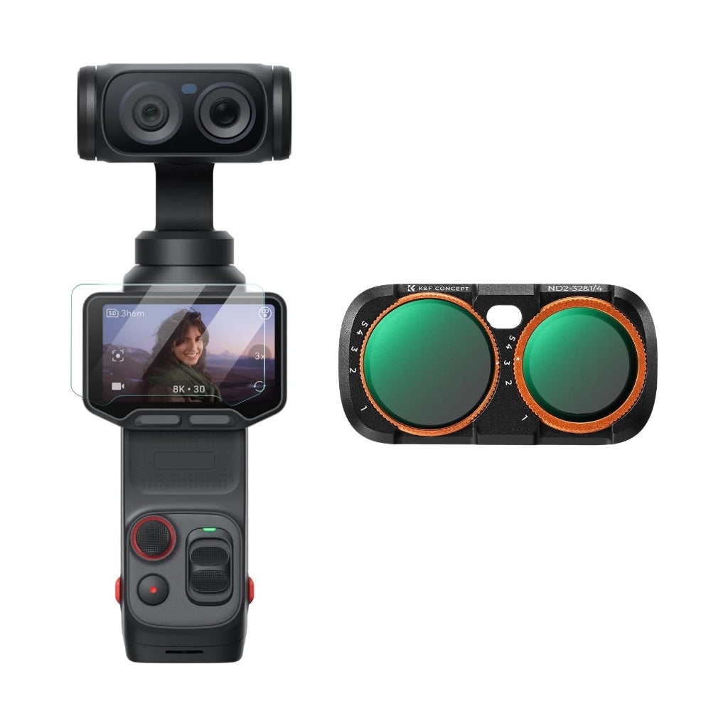 ฟิลเตอร์แม่เหล็ก K&F Concept ND2-32 และ Black Mist Insta360 Luna Ultra 2-in-1 คุมแสงพร้อมทำภาพฟุ้ง