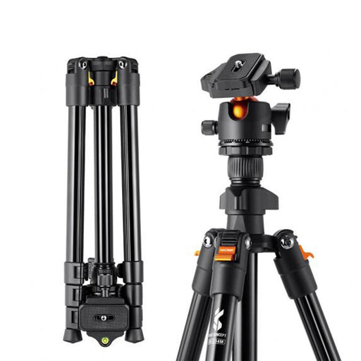 K&F Concept BI234M Lightweight Magnesium Travel/Vlog Tripod with Ball Head Tripod K&F Concept