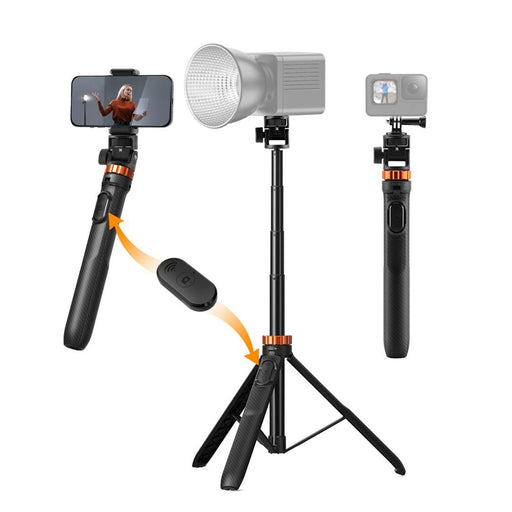 K&F Model MS24 175cm Tripod Selfie Stick Selfie Stick Tripod K&F Concept