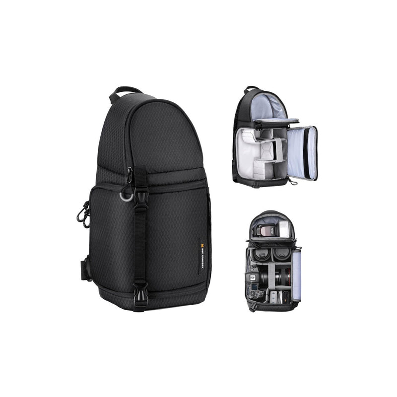 K&F Concept KF13.141 Beta Messenger Shoulder bag 10L Urban Wander 02 (Black) Camera Bag K&F Concept
