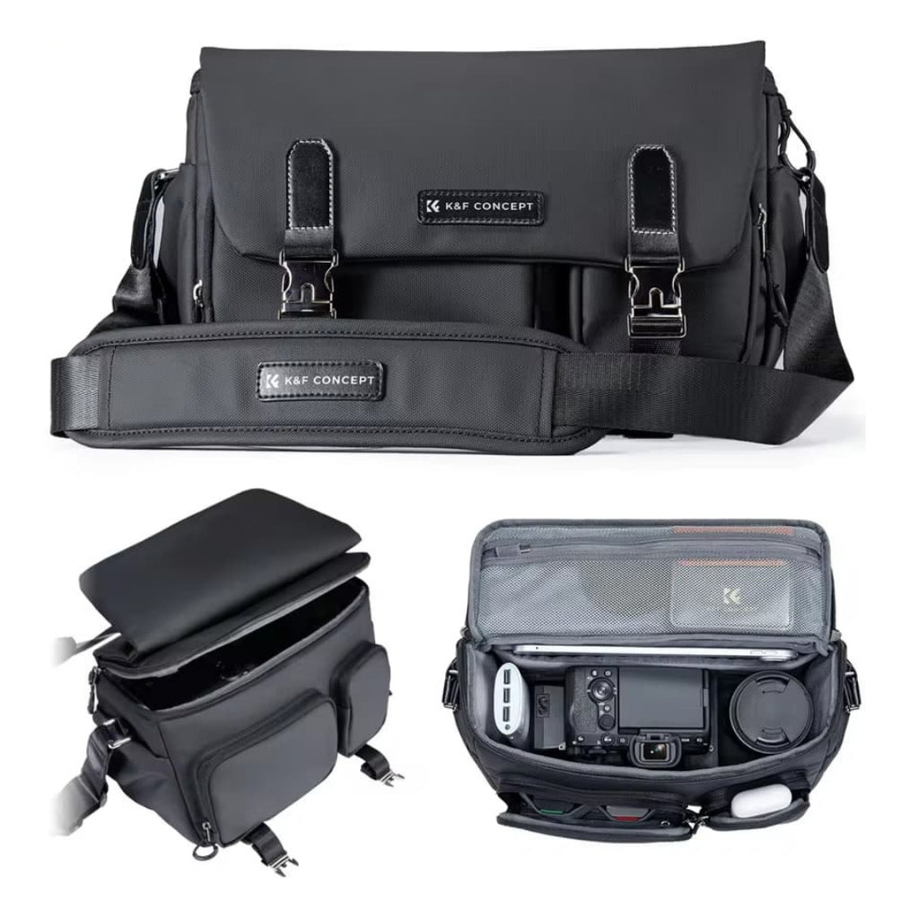 K&F KF13.142 Magnetic Quick-Access กระเป๋าสะพายข้าง 10 ลิตร ทนทานกันน้ำ Camera Bag K&F Concept
