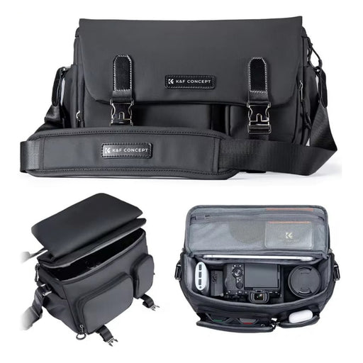 K&F KF13.142 Magnetic Quick-Access กระเป๋าสะพายข้าง 10 ลิตร ทนทานกันน้ำ Camera Bag K&F Concept