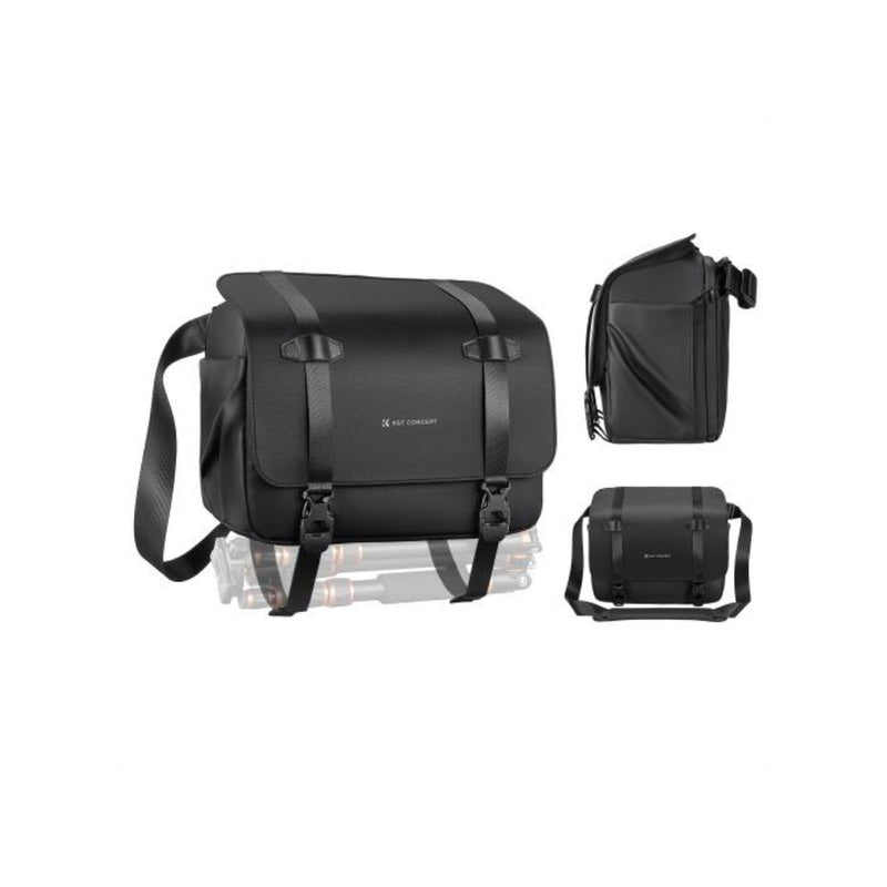 K&F Concept KF13.163 Urban Wander Sling Bag 10L U10 (Black) Camera Bag K&F Concept