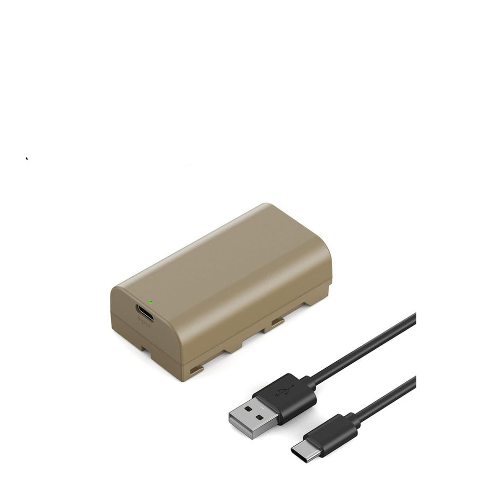 K&F (KF28.0035) NP-F550 3500mAh Type C Direct Rechargeable Battery Rechargeable Battery K&F Concept