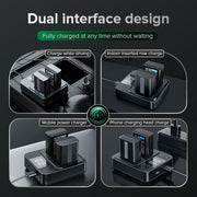 LLANO LJN-XJCDQ New Version Camera Dual Battery Charger ของแท้ ประกันศูนย์ไทย