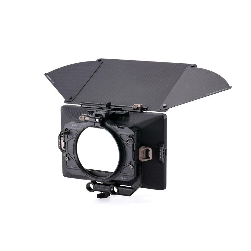 Tilta Mirage Pro Matte Box Carbon Fiber with 3x 4x5.65 Filter Trays and VND Kit Option
