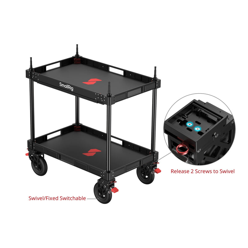 รถเข็นอุปกรณ์กองถ่าย SmallRig Cart MD5991 ล้อลมยาง 8 นิ้ว