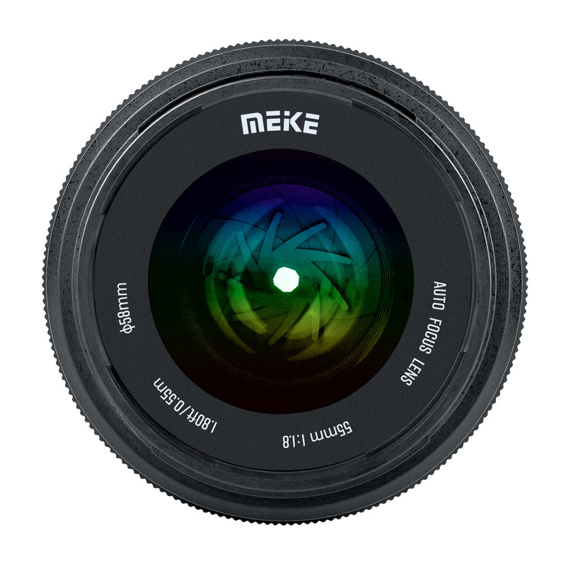 Meike Pro AF 55mm F1.8 Autofocus STM รายละเอียดงานประกอบ