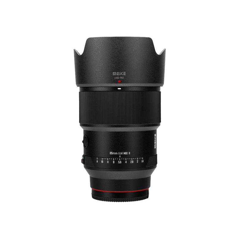 เลนส์พอร์เทรต Meike 85mm F1.4 MIX II มี 3 สี ดำ ขาว Panda