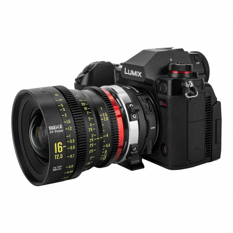 Meike 16mm T2.5 Prime Cinema รายละเอียดงานประกอบ