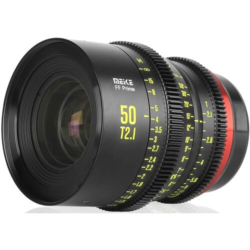 Meike 35/50/85mm T2.1 Prime Cinema 3-Lens Kit with Hard Case รายละเอียดงานประกอบ