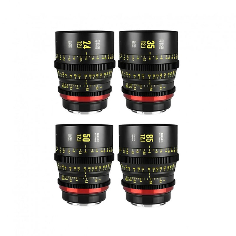 Meike Prime Cinema 4-Lens Kit with Case — Canon EF