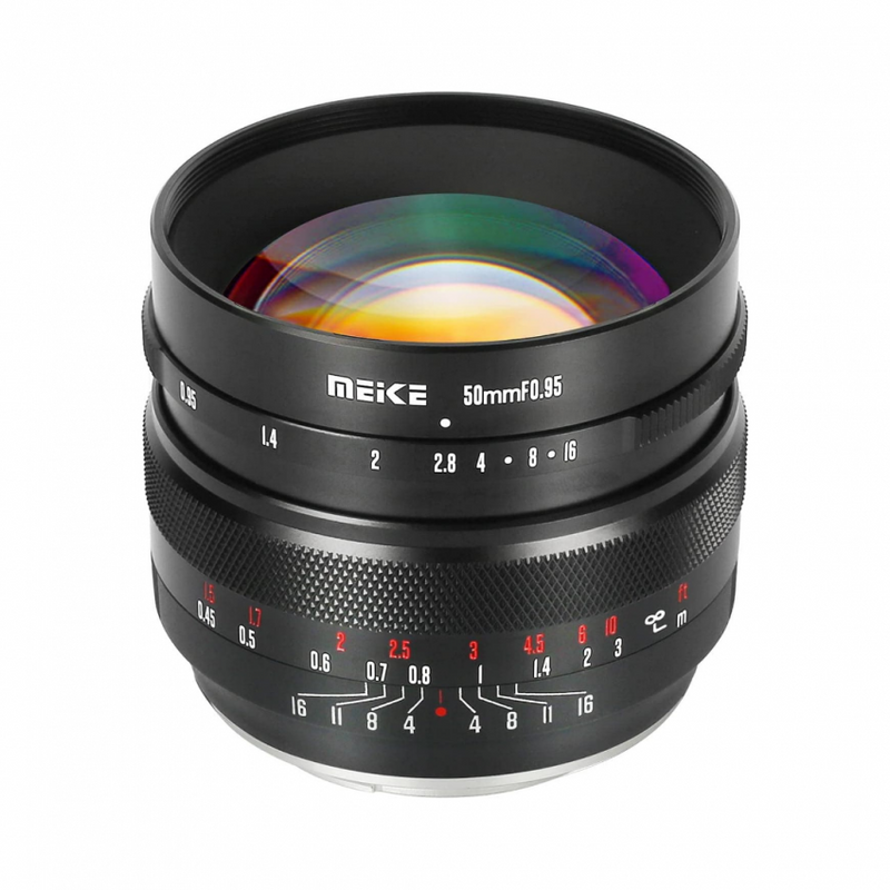 Meike 50mm F0.95 APS-C Manual Focus Large Aperture Lens
