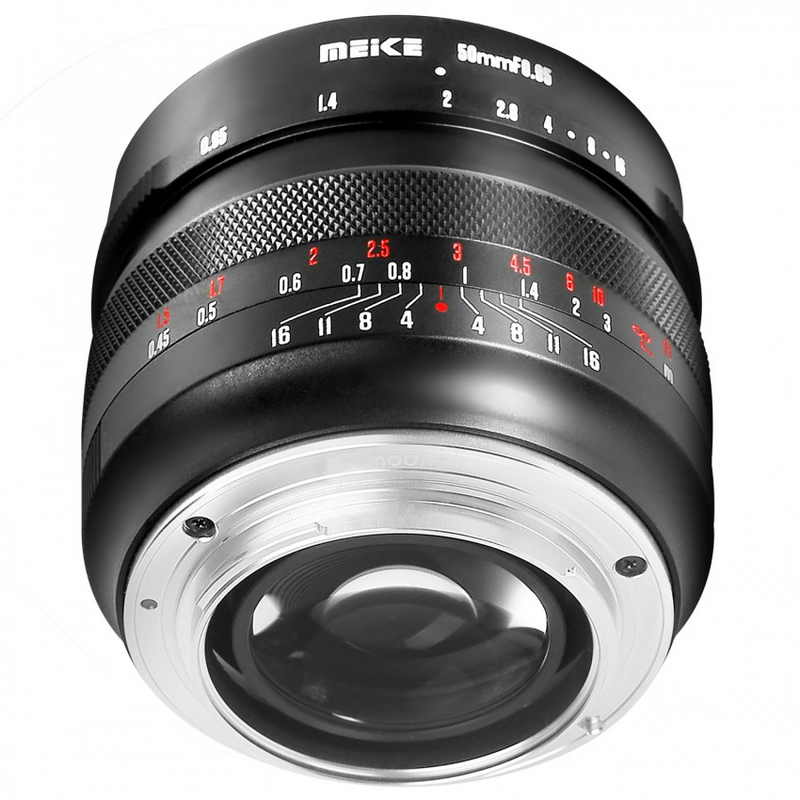 Meike 50mm F0.95 Manual Focus Large Aperture รายละเอียดงานประกอบ