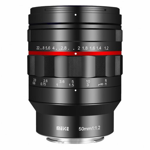 Meike 50mm F1.2 Full Frame Manual Focus Lens Sony E Nikon Z L-Mount Canon RF
