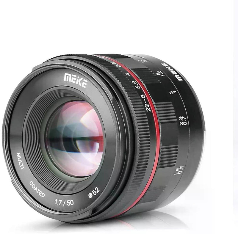 Meike 50mm F1.7 Large Aperture รายละเอียดงานประกอบ