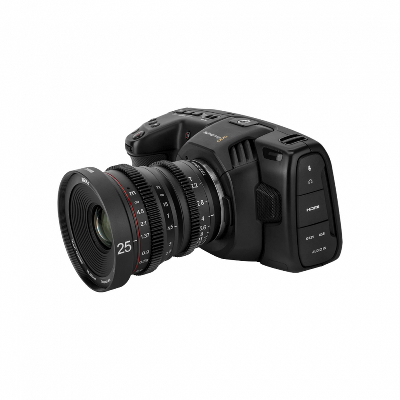 Meike Mini Prime 25mm T2.2 Cine เมาท์ Sony E / Canon RF / Fuji X / MFT