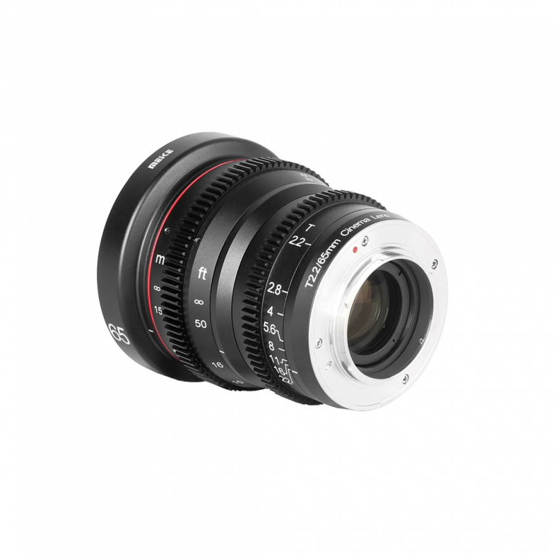 Meike Mini Prime 65mm T2.2 Cine เมาท์ Sony E / Canon RF / Fuji X / MFT