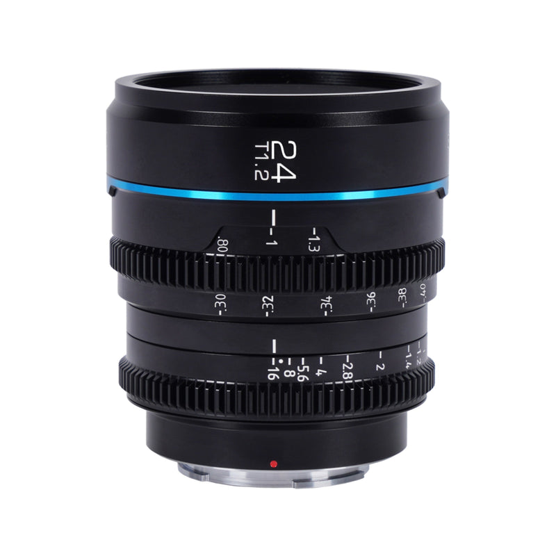 SIRUI Night Walker 24mm T1.2 S35 Cine Lens · Wide-Angle Manual Focus · APS-C / Super35