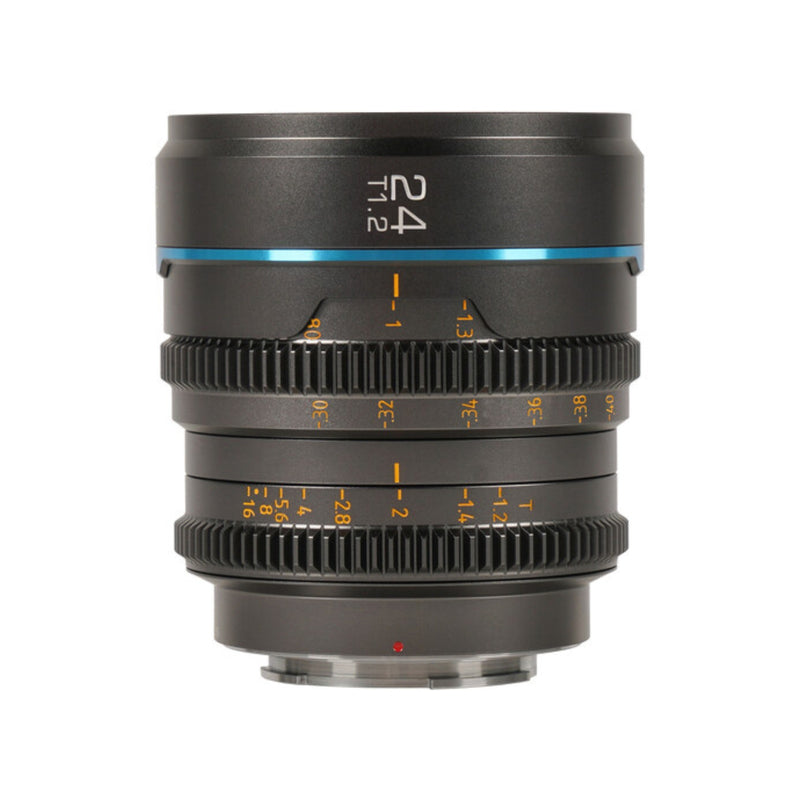 SIRUI Night Walker 24mm T1.2 S35 Cine Lens · Wide-Angle Manual Focus · APS-C / Super35