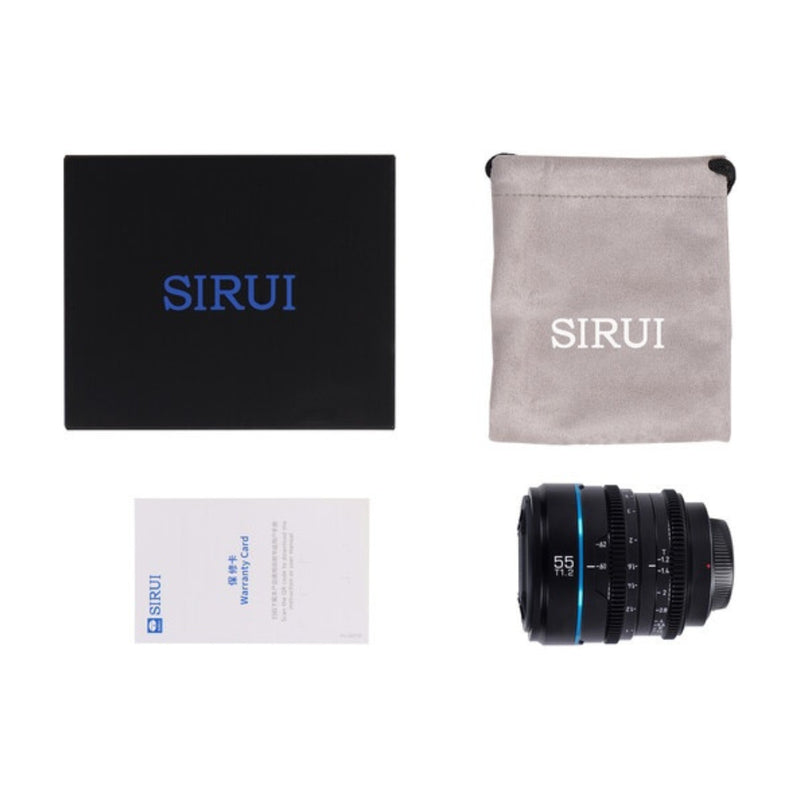 เลนส์ SIRUI Night Walker 55mm สีดำและ Gunmetal