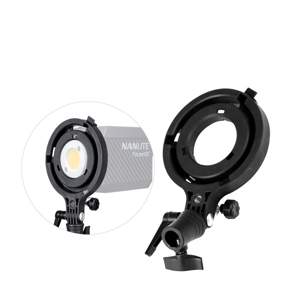 อะแดปเตอร์เมาท์ Bowens Nanlite AS-BA-FZ60 สำหรับไฟ Forza 60