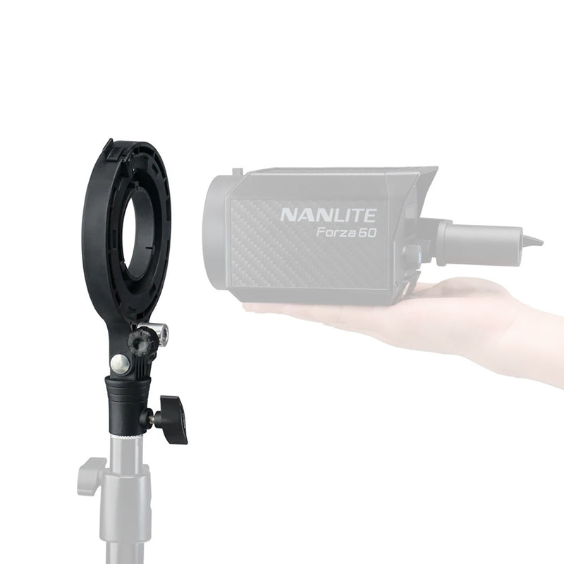 อะแดปเตอร์เมาท์ Nanlite AS-BA-FZ60 ช่วยถ่วงสมดุลเมื่อใส่ Softbox ใหญ่