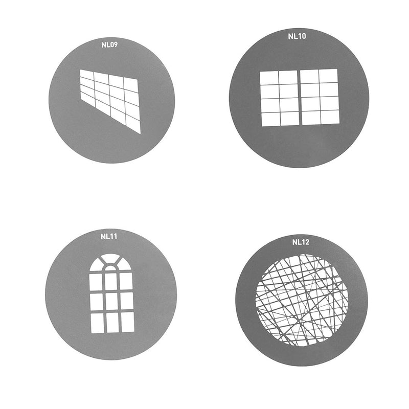 Nanlite AS-GB-FMM-SET1 GOBO window and line patterns