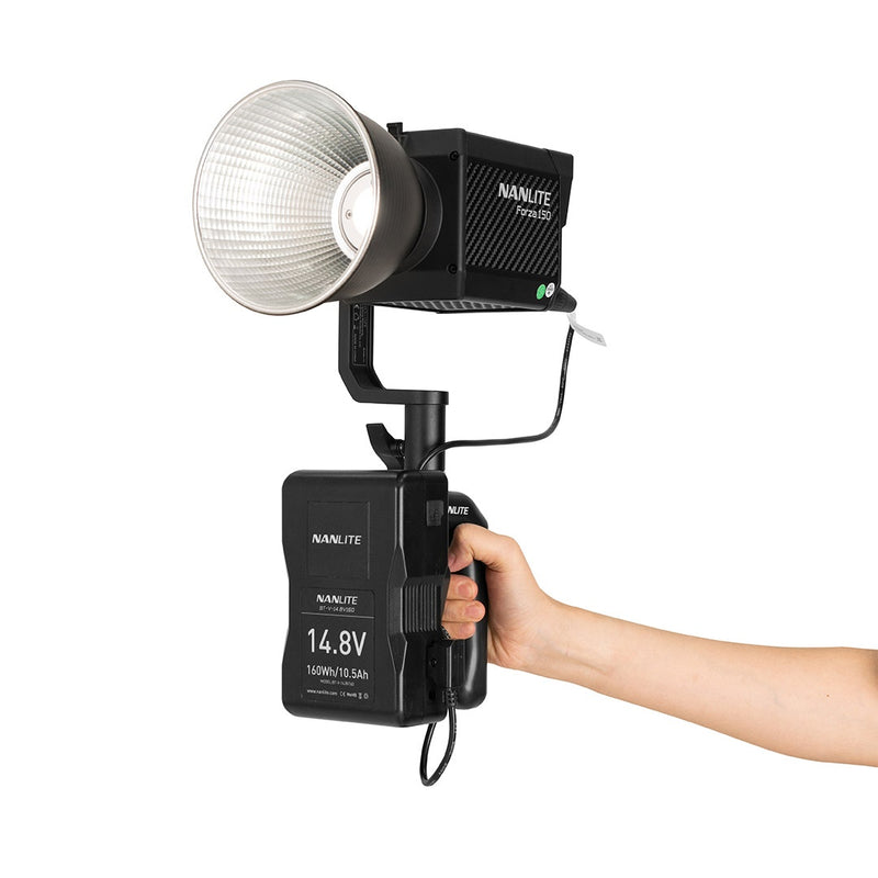 อะแดปเตอร์แบตเตอรี่ Nanlite BT-BG-XLR4 สาย XLR 4-Pin ในตัว