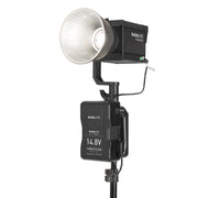 อะแดปเตอร์แบตเตอรี่ Nanlite BT-BG-XLR4 รูยึดขาตั้ง 5/8 นิ้ว