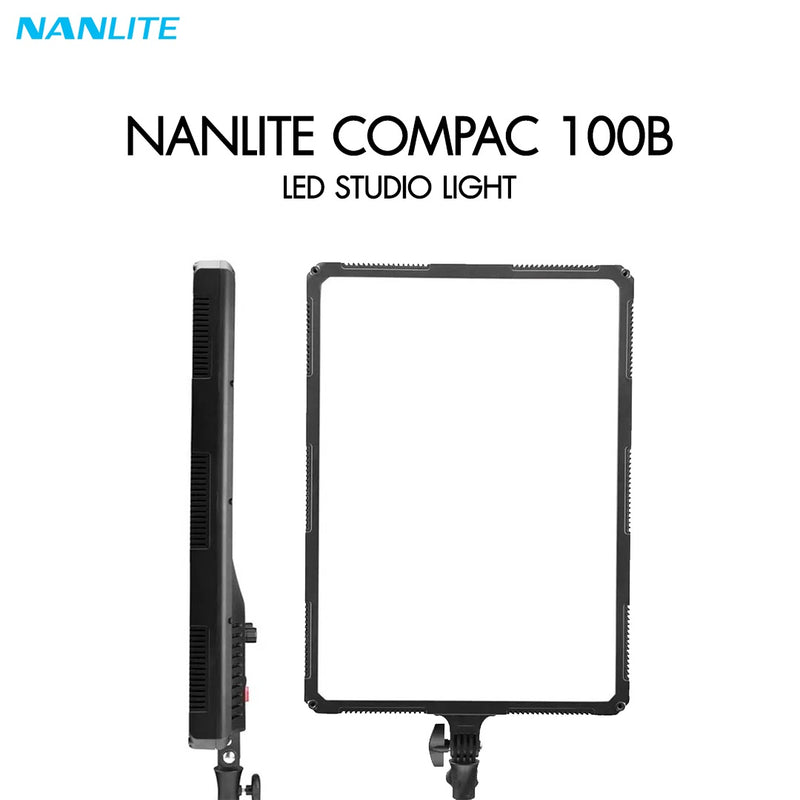 ไฟแผง LED แสงนุ่ม Nanlite Compac 100B Bi-Color 3200K-5600K