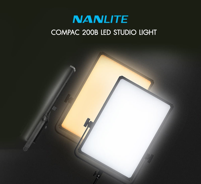 ไฟแผง Nanlite Compac 200B สว่าง 4,751 lux ที่ 1 เมตร