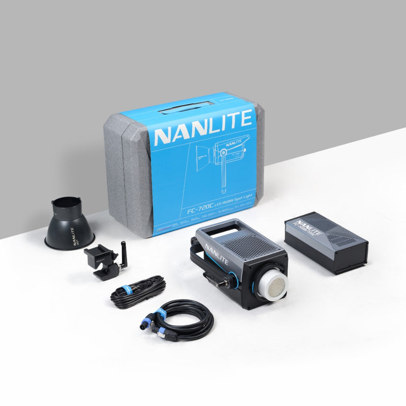 ไฟสตูดิโอ Nanlite FC-720C พัดลมเงียบ 26 dB