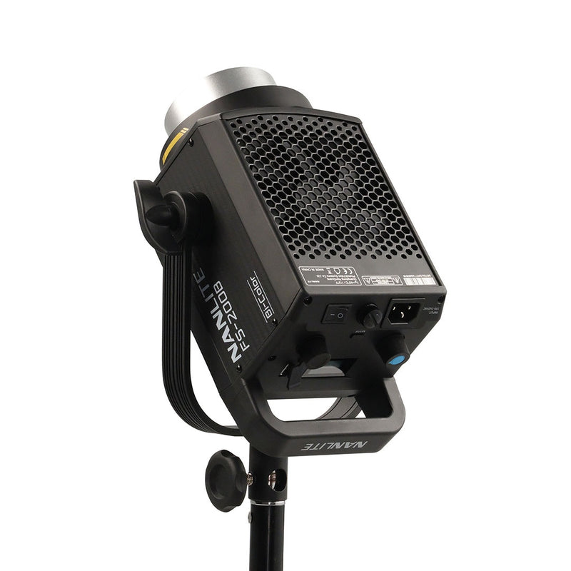 ไฟสตูดิโอ Nanlite FS-200B โหมดเงียบปิดพัดลม