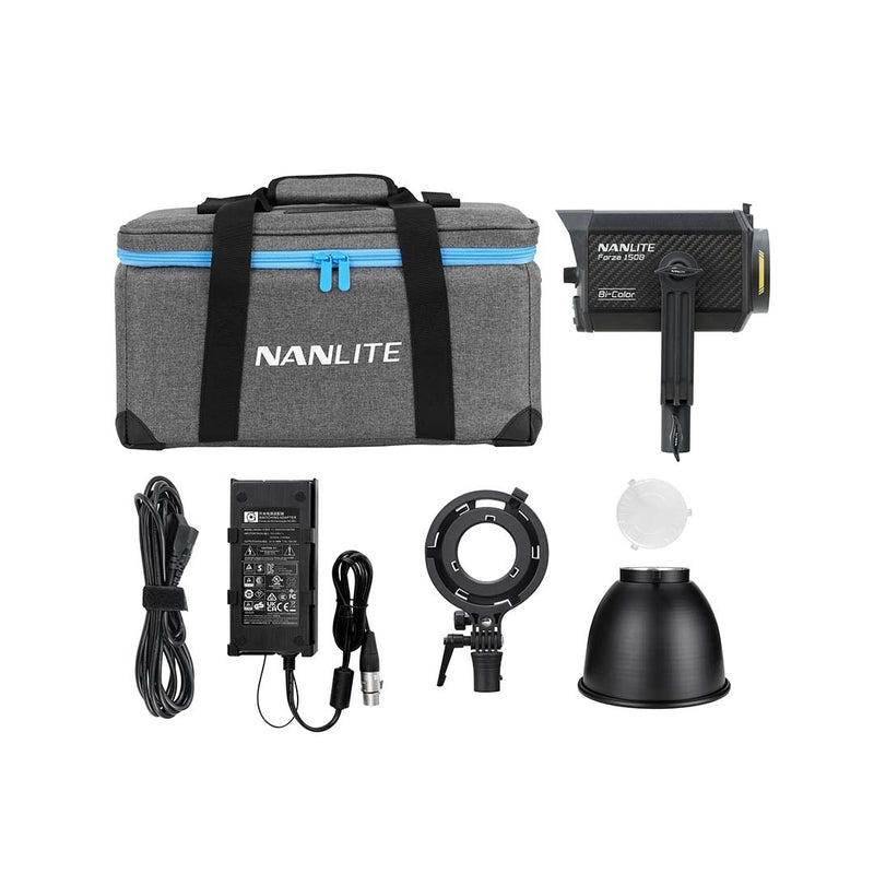 Nanlite Forza 150B studio light with Bowens adapter