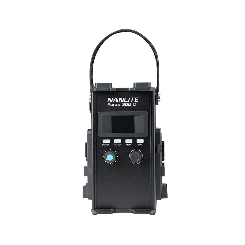 Nanlite Forza 300 II studio light – runs on V-Mount batteries