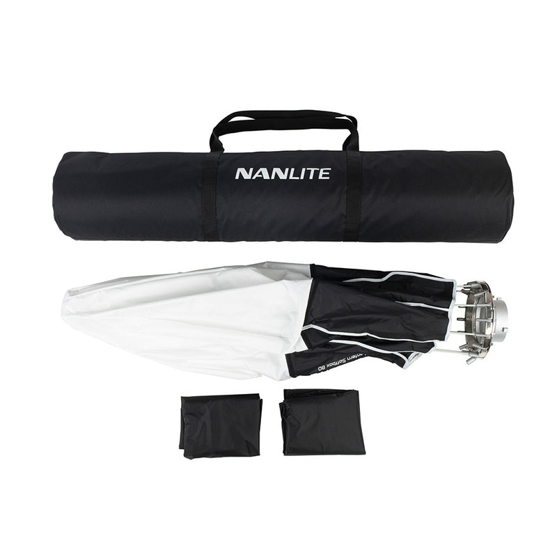 ซอฟต์บ็อกซ์โคมกลม Nanlite LT-80 มีกระเป๋าพกพา