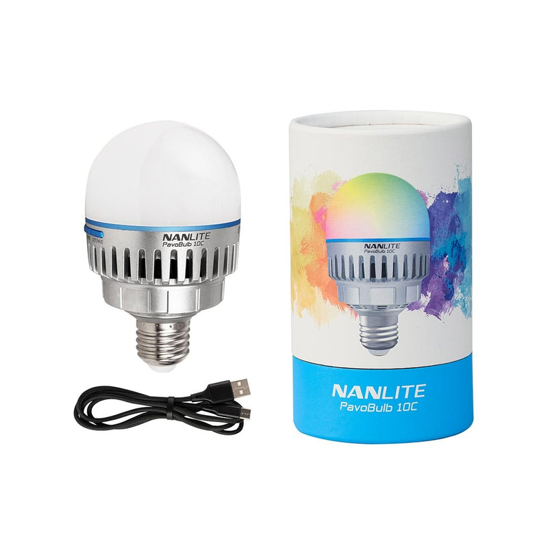 Nanlite PavoBulb 10C bulb with more than 36,000 colors