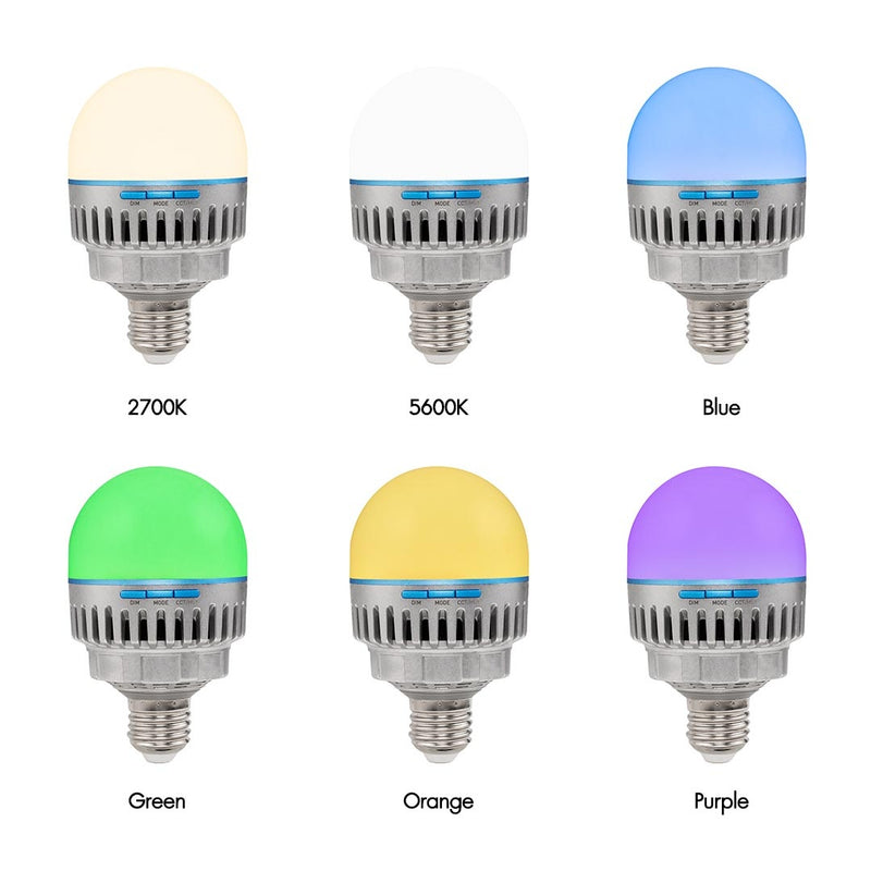 Nanlite PavoBulb 10C bulb with USB-C power