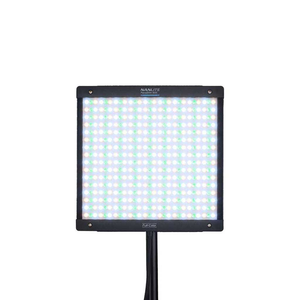ไฟแผง LED RGBWW Nanlite PavoSlim 60C 72W แผงบาง 0.73 นิ้ว