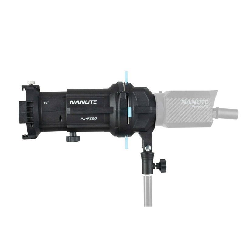 หัวโปรเจกชันไฟ Nanlite PJ-FMM-19 GOBO 4 ลาย พร้อมเฟรม