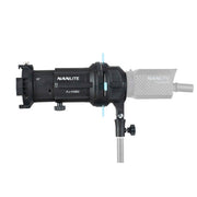 Nanlite PJ-FMM-19 projection attachment with 4 GOBO patterns and frame