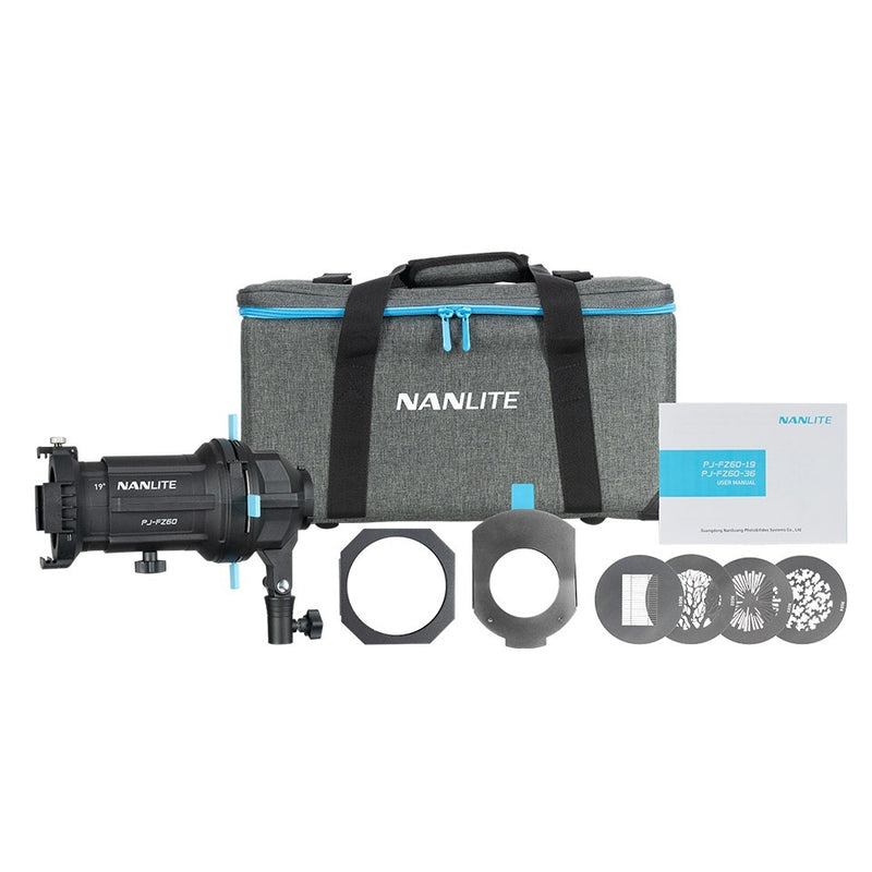 Nanlite PJ-FMM-19 projection attachment, nylon-coated metal body
