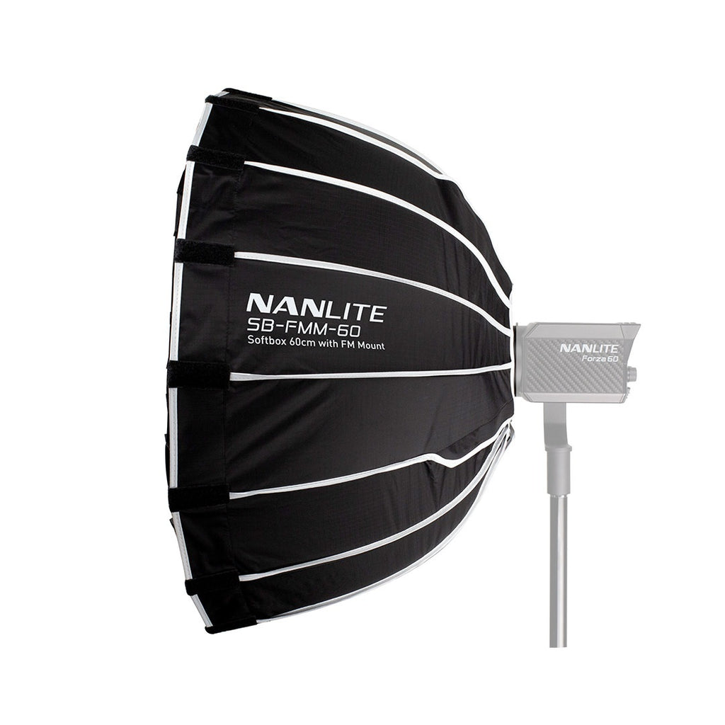 ซอฟต์บ็อกซ์พาราโบลิก 60 ซม. Nanlite SB-FMM-60 Speed Ring FM และ Bowens
