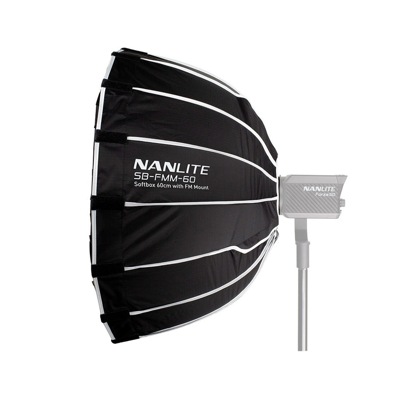 ซอฟต์บ็อกซ์พาราโบลิก 60 ซม. Nanlite SB-FMM-60 Speed Ring FM และ Bowens