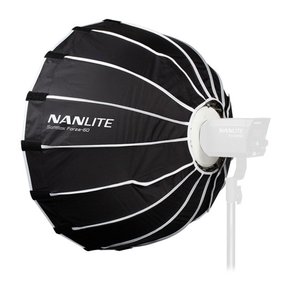 ซอฟต์บ็อกซ์พาราโบลิก Nanlite SB-FZ60 Forza 60 Speed Ring ในตัว กางเร็ว