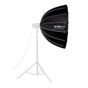 ซอฟต์บ็อกซ์พาราโบลิก Nanlite Para 120 ด้านในสีเงิน