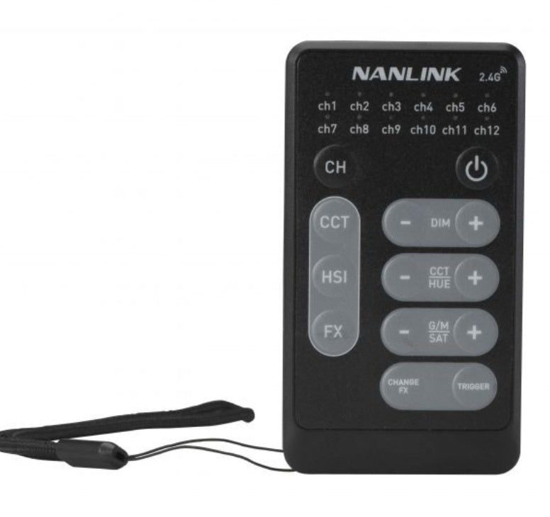 รีโมตควบคุมไฟไร้สาย 2.4GHz Nanlite WS-RC-C1 คุมไฟได้ไกล 10 เมตร